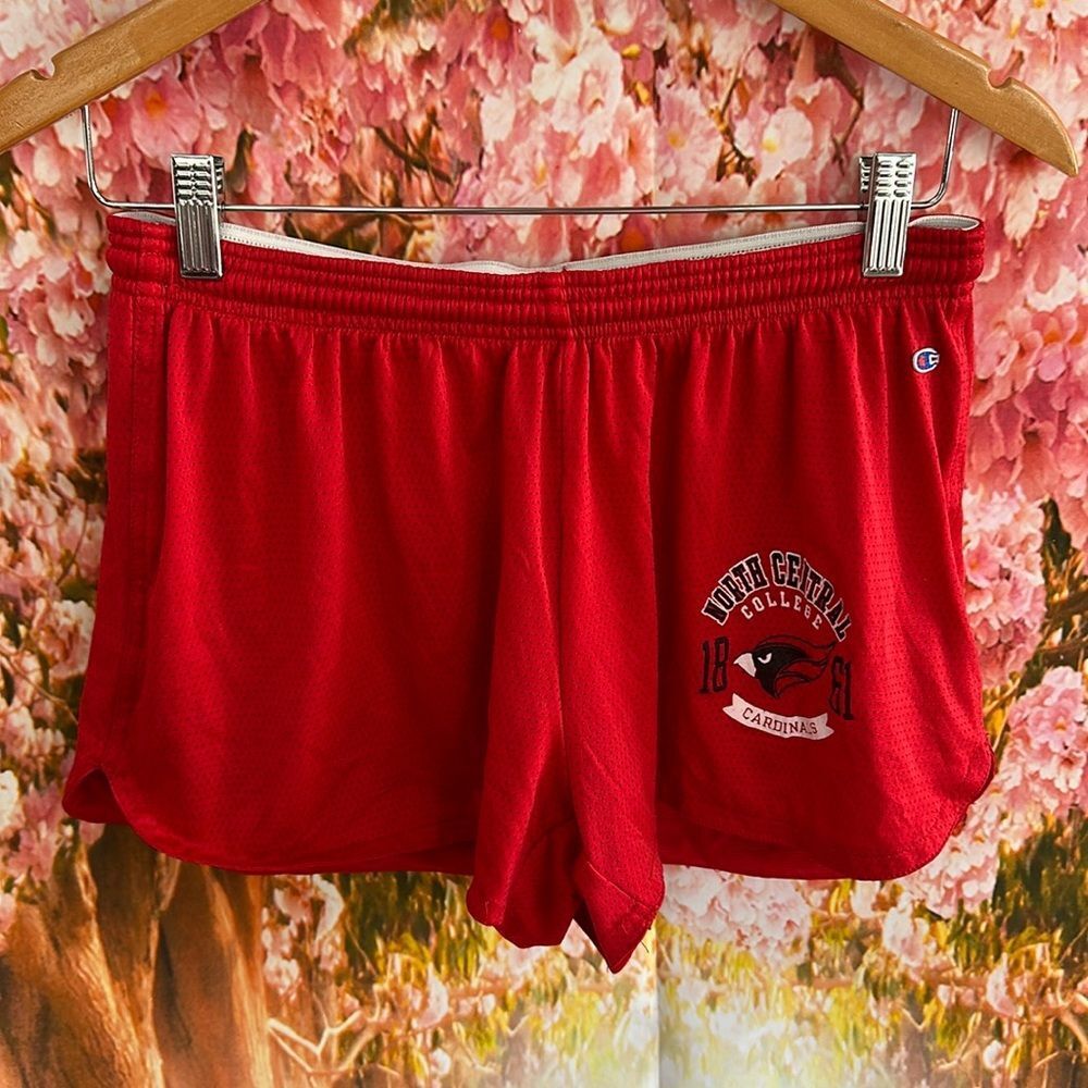 North Central College Champion Shorts Cardinal for Life Woman’s size Medium